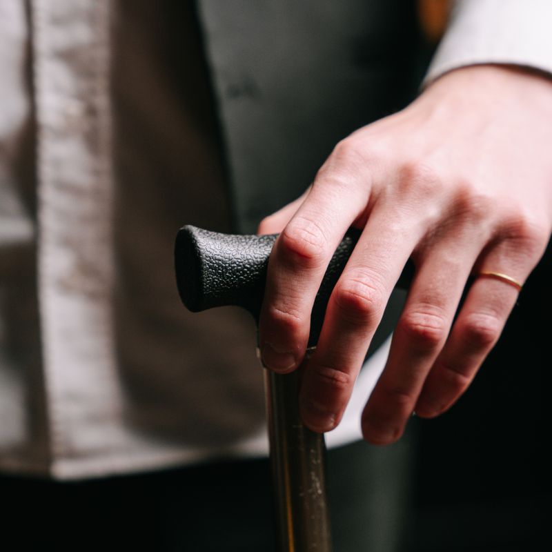 Walking Stick with Ergonomic Grip
